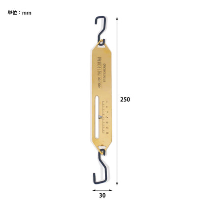 BRASS SCALE MOTIF HANGER / ブラス スケールモチーフハンガー
