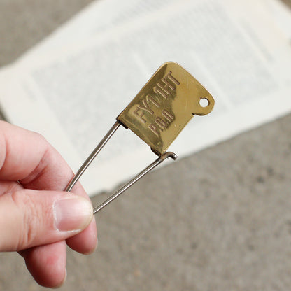 BRASS KEY HOLDER PIN / ブラス キーホルダーピン