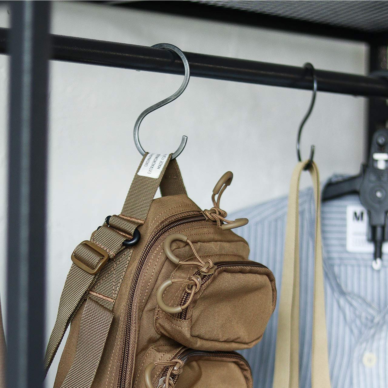 INDUSTRIAL HOOK STANDARD -PACK2- / インダストリアル フックスタンダード 2個入り