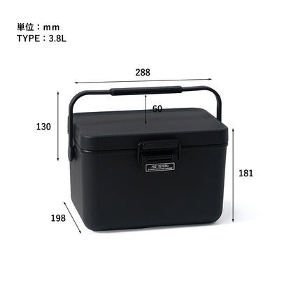THE ICE ERA HARD-SHELL COOLER 3.8L 12L / アイスエラ ハードシェルクーラー 3.8L 12L