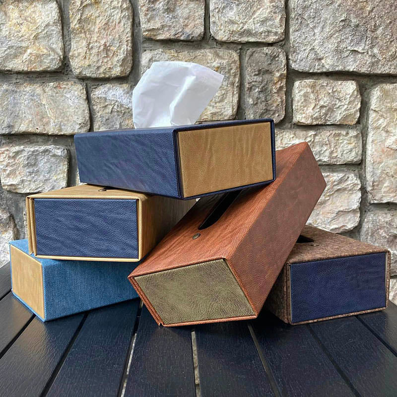 FOLDABLE TISSUE BOX / フォールダブル ティッシュ ボックス