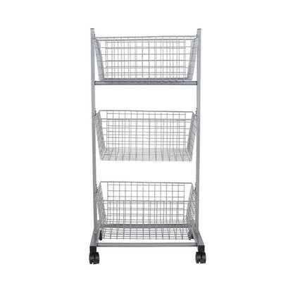 WIRE RACK WITH CASTORS / ワイヤー ラック ウィズ キャスターズ