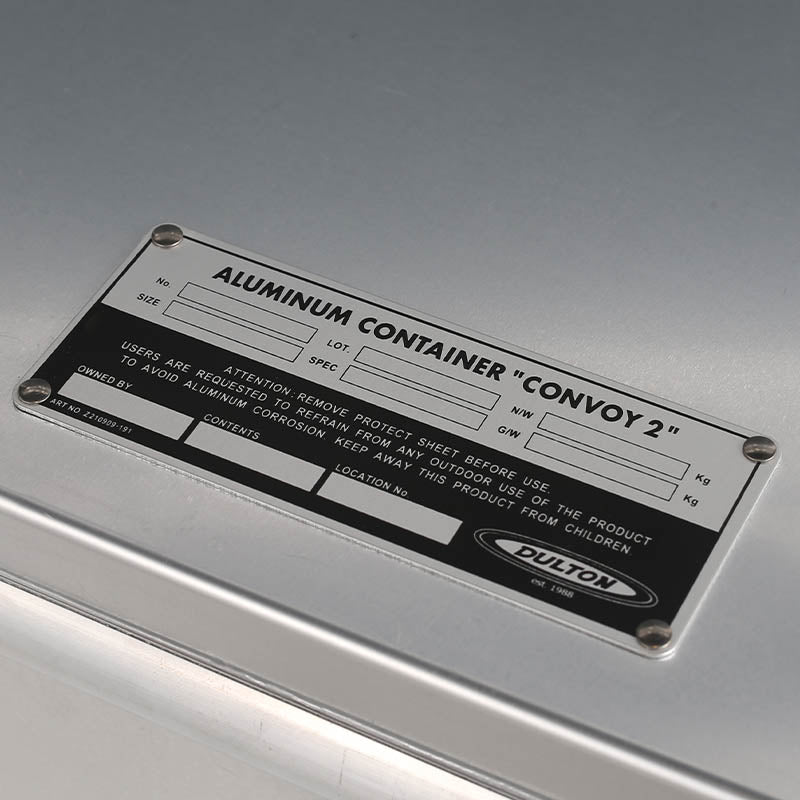 ALUMINUM CONTAINER "CONVOY 2" / アルミニウム コンテナ "コンボイ 2"