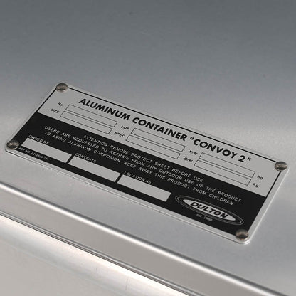 ALUMINUM CONTAINER "CONVOY 2" / アルミニウム コンテナ "コンボイ 2"