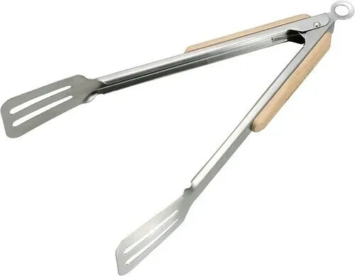 BBQウッドグリップ ターナートング 30cm / BBQ Wood Grip Turner Tongs 30cm