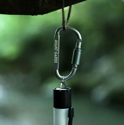 D字型 ロックカラビナ / D-shaped Locking Carabiner