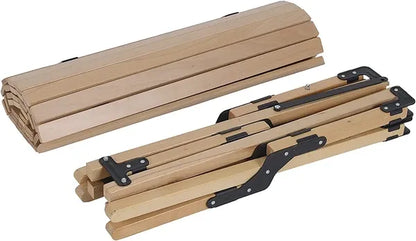 ウッドロールテーブル / Roll-top Wood Table