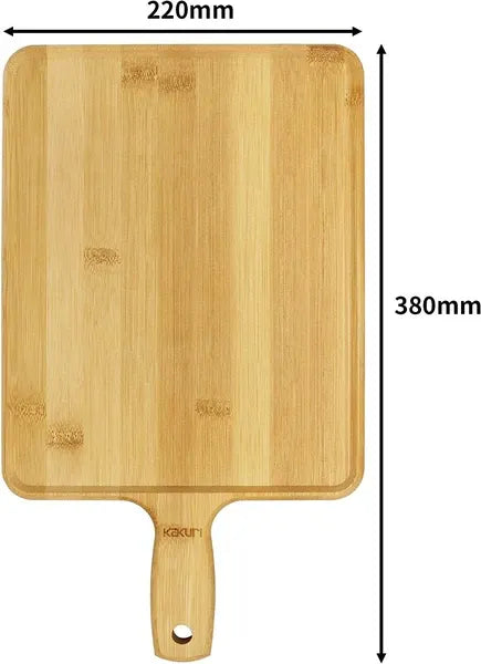 バンブーランチプレートカッティングボード / Bamboo Lunch Plate and Cutting Board