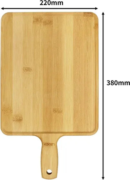 バンブーランチプレートカッティングボード / Bamboo Lunch Plate and Cutting Board