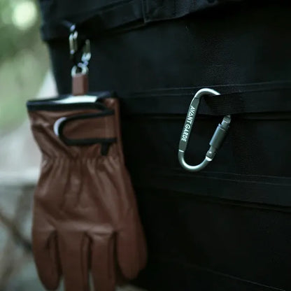 D字型 ロックカラビナ / D-shaped Locking Carabiner