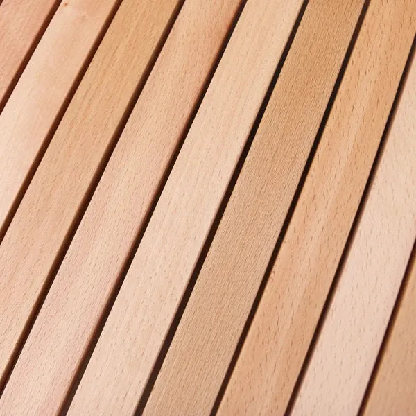 ウッドロールテーブル 収納袋付 900×600×440mm / Wood Roll Table with Storage Bag