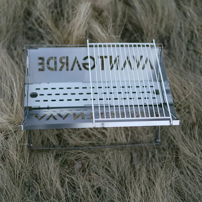 折りたたみ式焚き火グリル / Foldable Campfire Grill