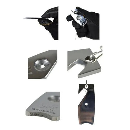 火おこしペンダント　5in1フリントストライカー / Fire-Starting Pendant: 5-in-1 Flint Striker