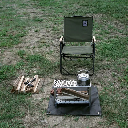 二層両面焚き火シート / Double-Sided Bonfire Sheet