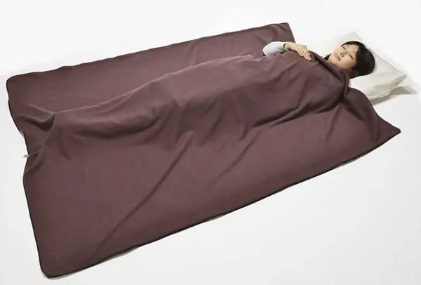 備蓄用毛布 寝袋タイプ 約160×190mm / Stockpile blanket, sleeping bag type