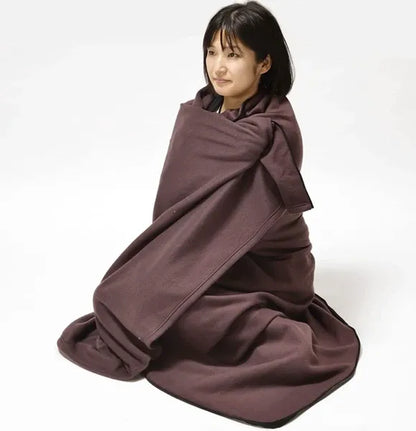 備蓄用毛布 寝袋タイプ 約160×190mm / Stockpile blanket, sleeping bag type