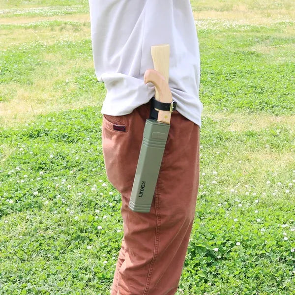 ナタとノコ サヤ付き / Hatchet and Saw with Sheath