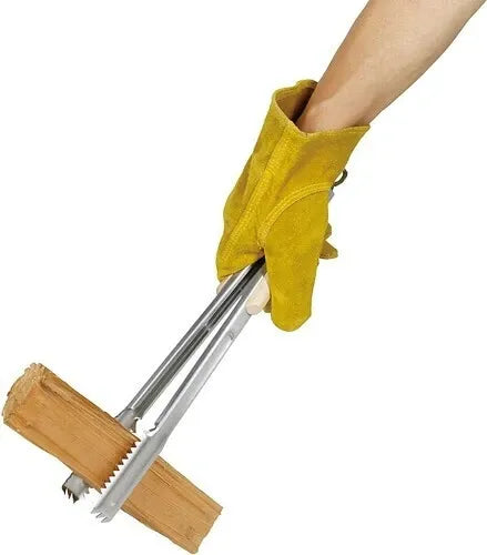 BBQ ウッドグリップ 炭バサミ35cm / BBQ Woodgrip Charcoal Tongs 35cm