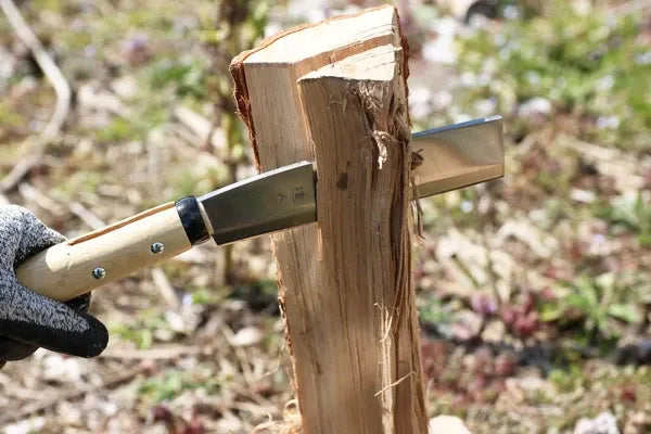 ナタとノコ サヤ付き / Hatchet and Saw with Sheath