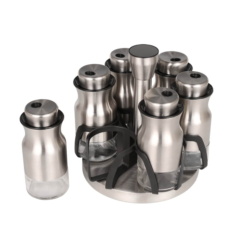 CURVED SPICE JAR SET OF 6 / カーブド スパイス ジャー 6pcs セット