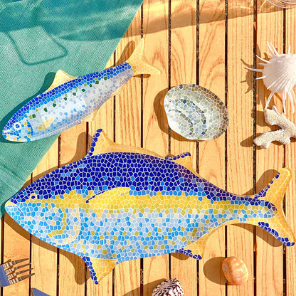 GLASS FISHERY PLATE / ガラス フィッシャリー プレート