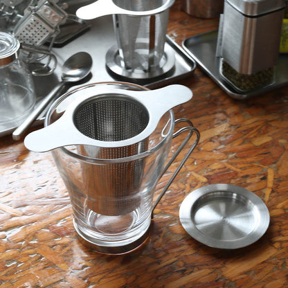 MUG INFUSER WITH DOUBLE-USE TRAY / マグ インフューザー ウィズ ダブル ユーズ トレイ