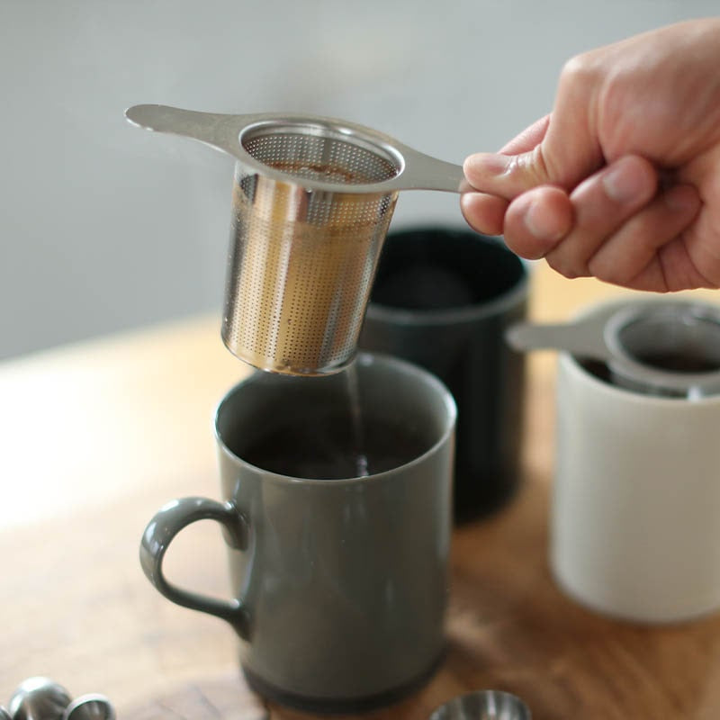 MUG INFUSER WITH DOUBLE-USE TRAY / マグ インフューザー ウィズ ダブル ユーズ トレイ