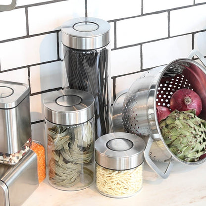 CYLINDER JAR WITH PRESS LID / シリンダー ジャー ウィズ プレス リッド