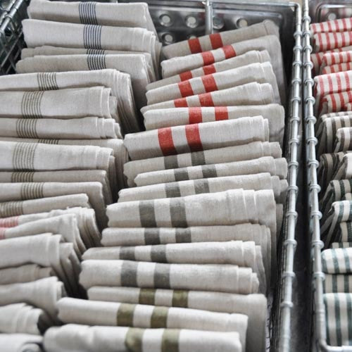 CHAMBRAY KITCHEN CLOTH / シャンブレー キッチン クロス