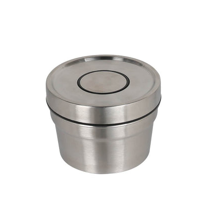 STAINLESS JAR WITH PRESS LID / ステンレス ジャー ウィズ プレス リッド
