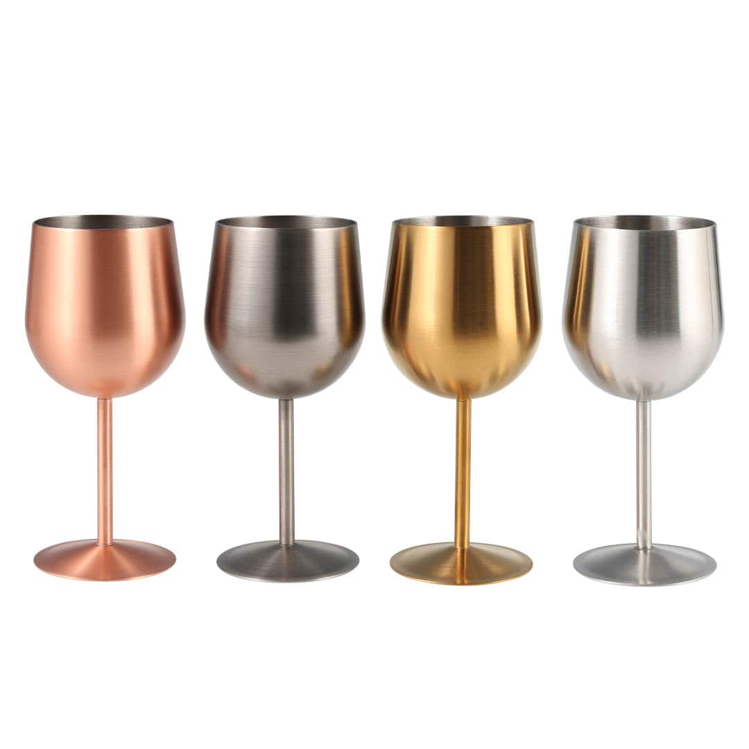 STAINLESS STEEL WINE GLASS / ステンレス スチール ワイン グラス