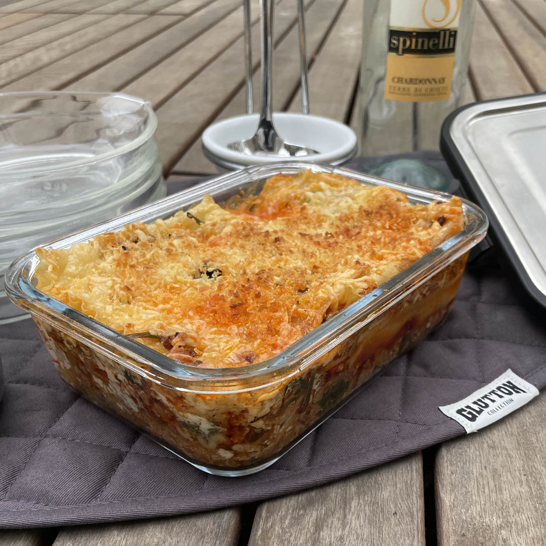 FOOD CONTAINER WITH STAINLESS LID / フード コンテナ ウィズ ステンレス リッド