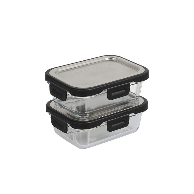 FOOD CONTAINER WITH STAINLESS LID / フード コンテナ ウィズ ステンレス リッド