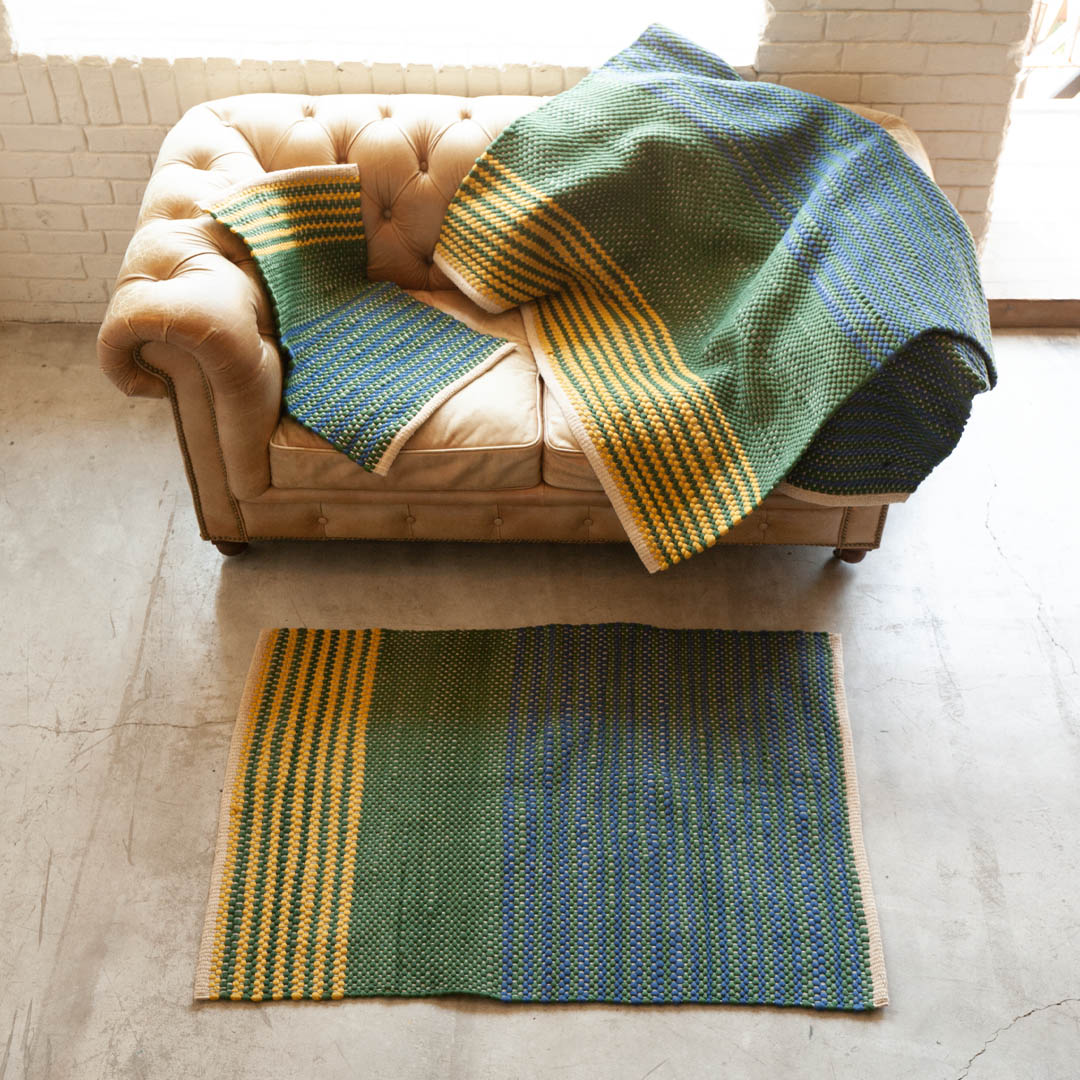 COTTON CHINDI HALF RUG / コットン チンディ ハーフ ラグ