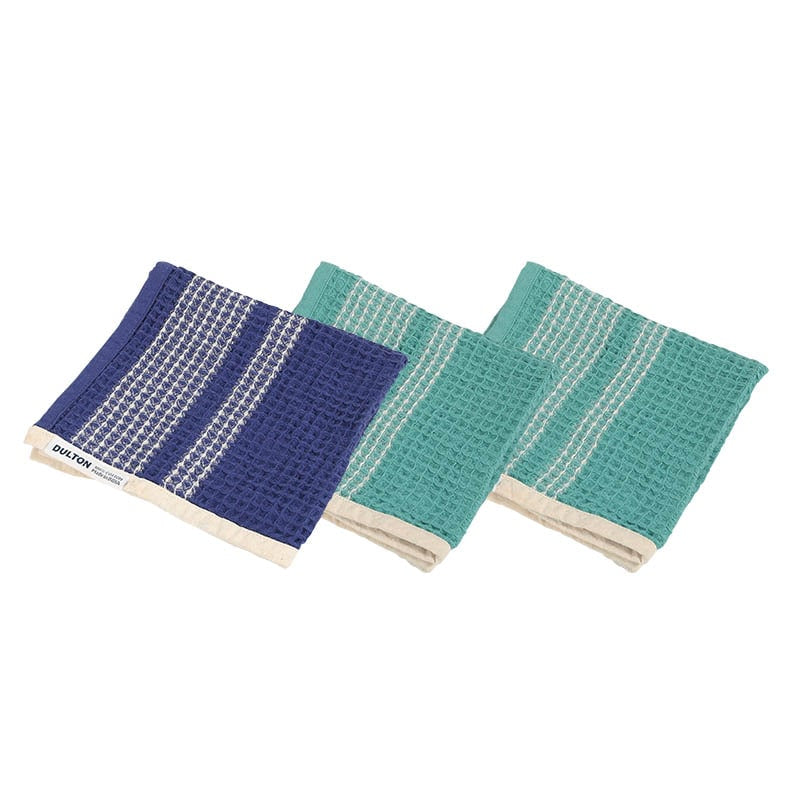 WAFFLE INDIE HAND TOWEL SET OF 3 / ワッフル インディー ハンド タオル 3pcs セット