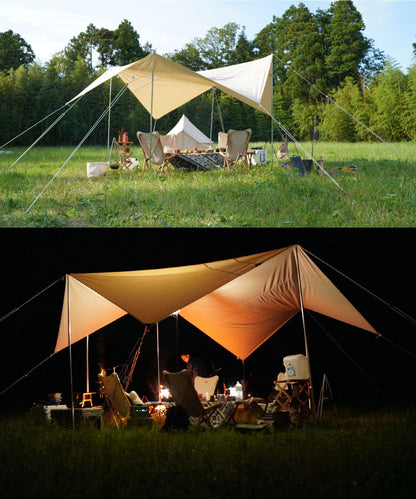 【 Tarppi square-400 】 ターピスクエア-400 ポリコットンタープ