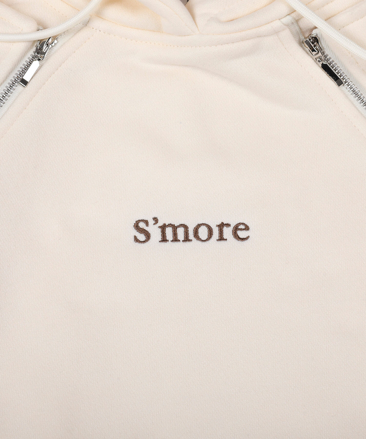 2WAY hooded sweatshirt