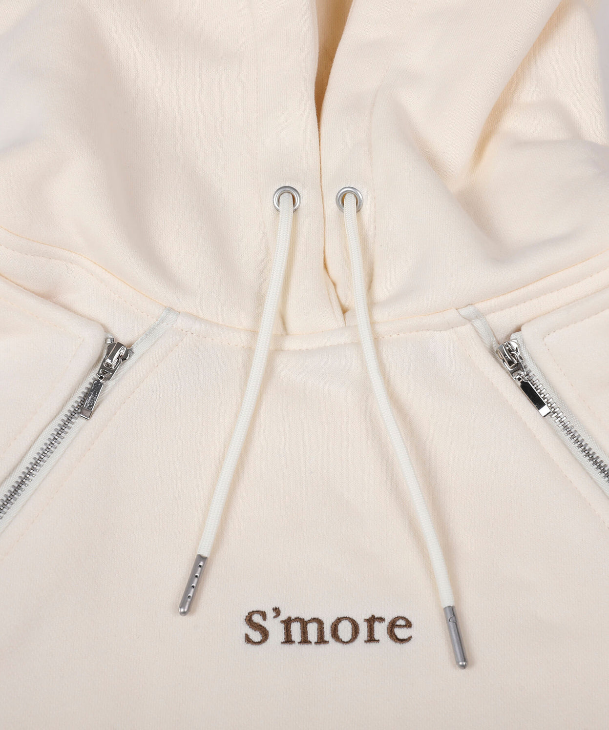 2WAY hooded sweatshirt