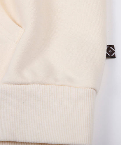 2WAY hooded sweatshirt