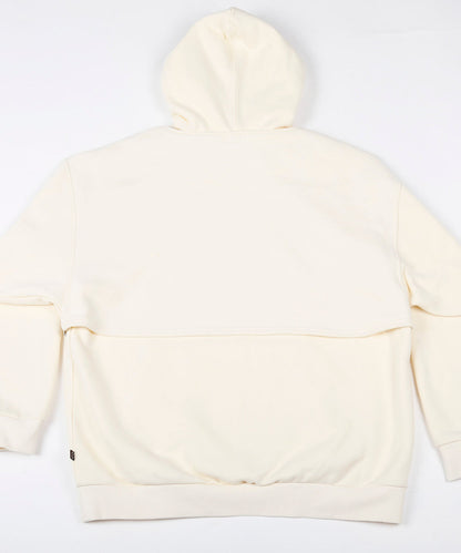 2WAY hooded sweatshirt
