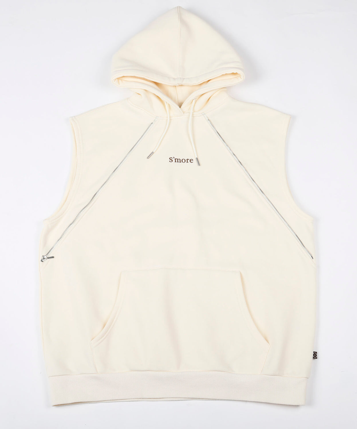 2WAY hooded sweatshirt
