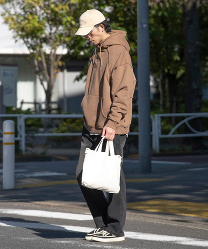 2WAY hooded sweatshirt