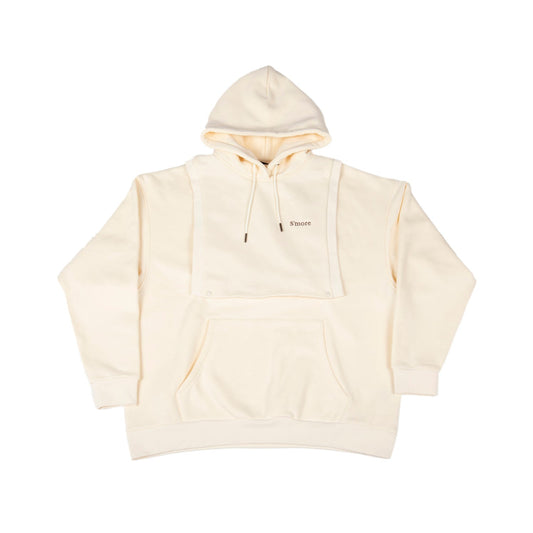 2WAY removable vest sweat parka 裏起毛2WAYパーカー