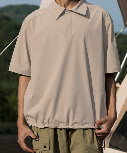 Anti-static polo shirt