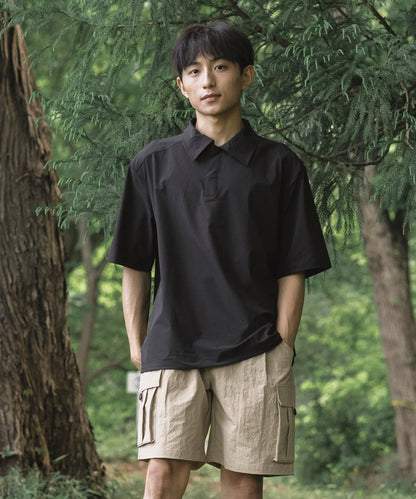 Anti-static polo shirt