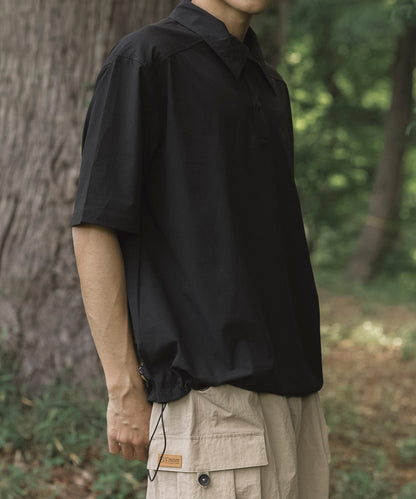 Anti-static polo shirt