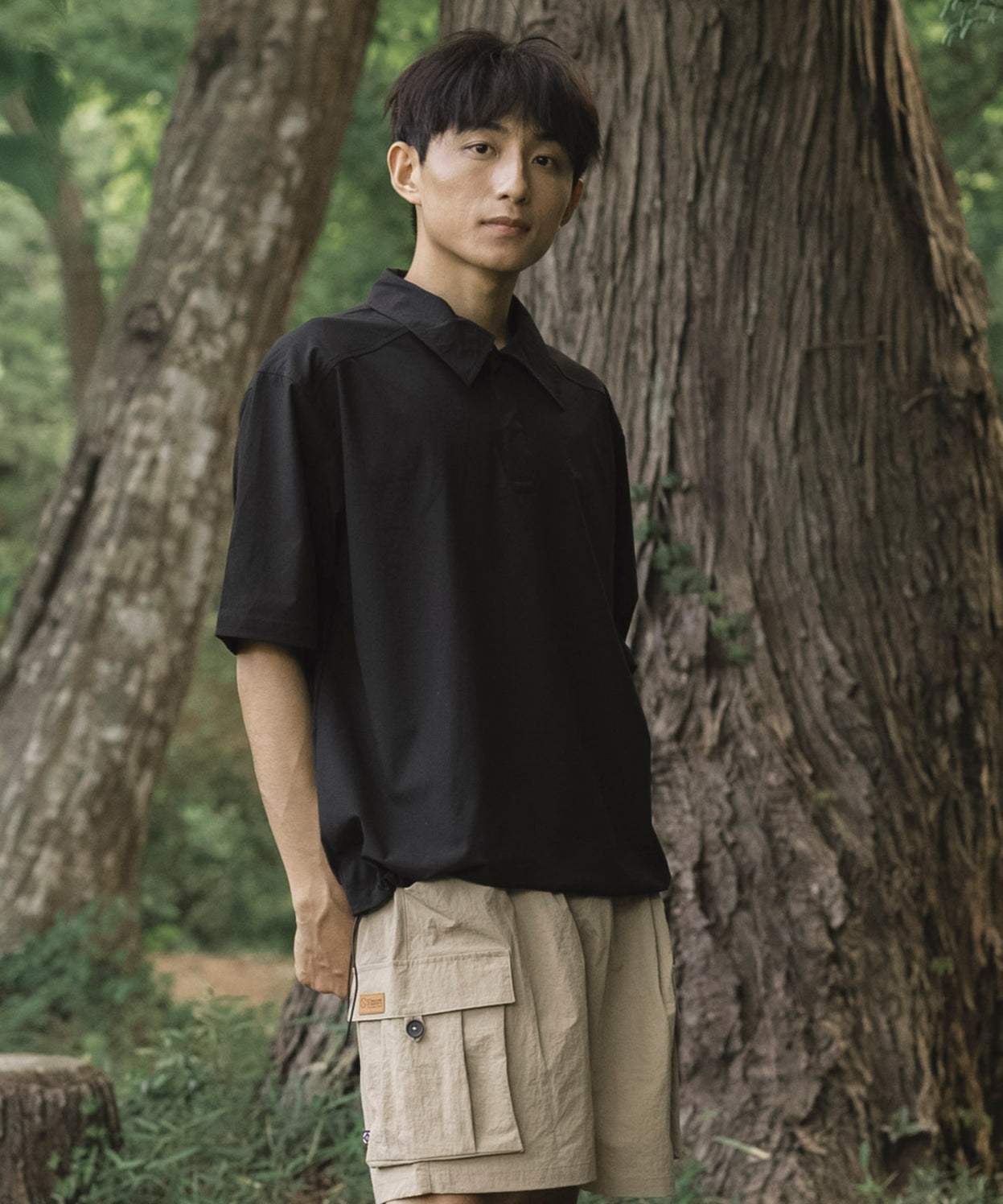 Anti-static polo shirt