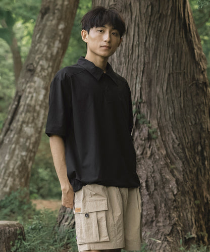 Anti-static polo shirt