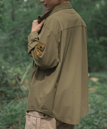 Anti-static pocket shirt