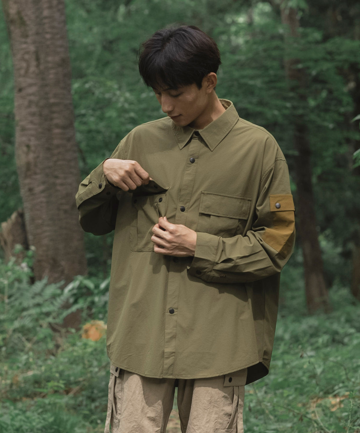 Anti-static pocket shirt